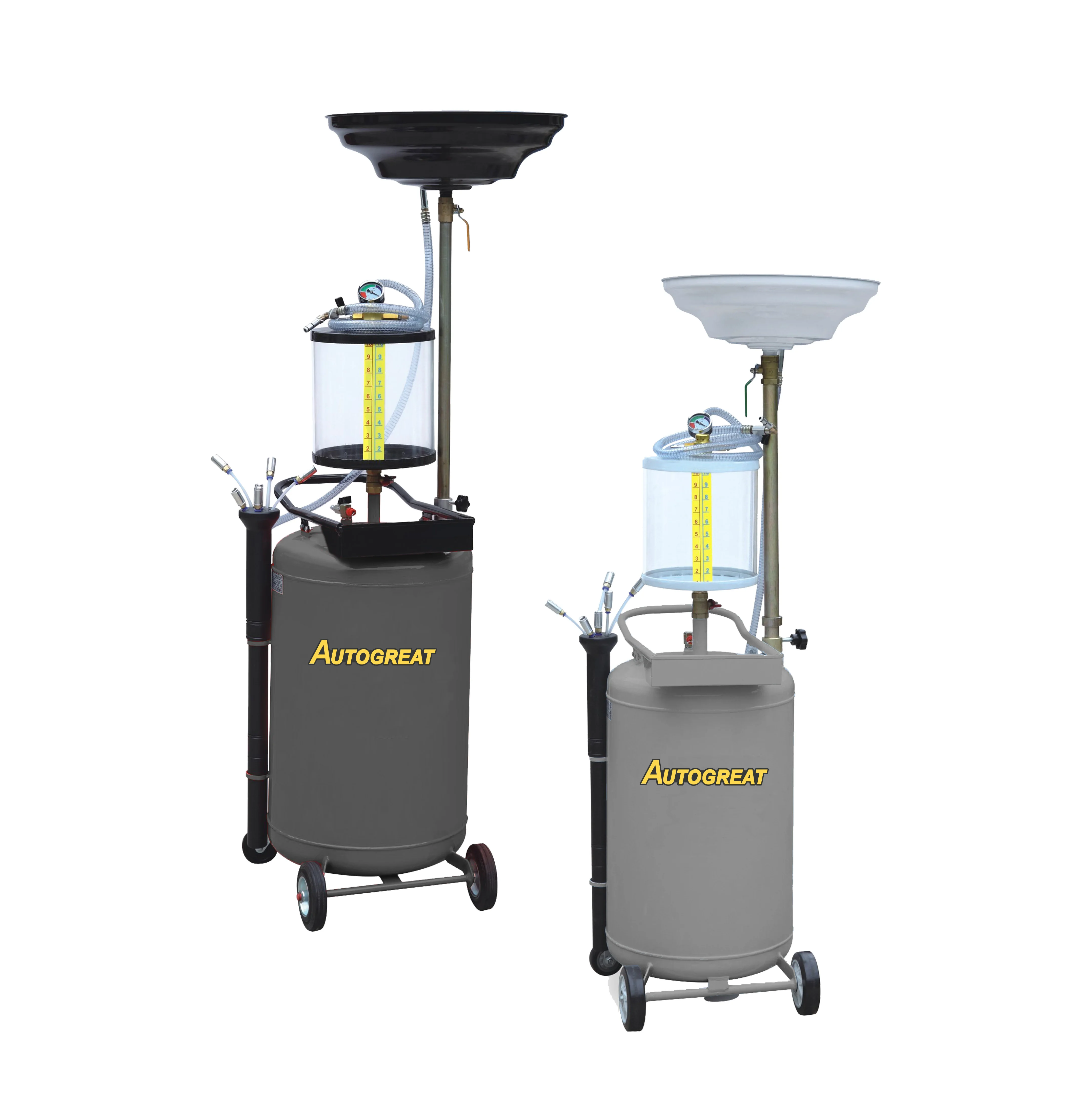 garage equipment car engine waste oil extractor machine with measuring cup for sale