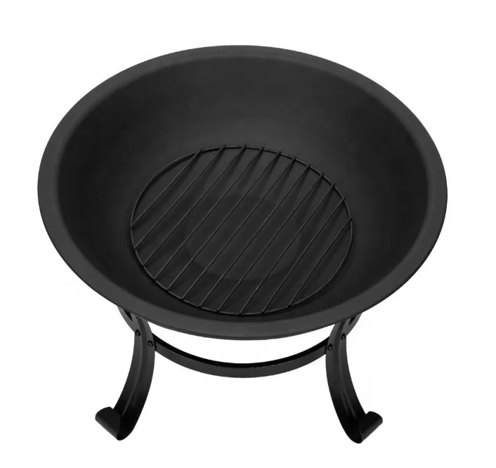 OEM ODM Best Sellers 2023 Outdoor Garden Fireplace with BBQ Grill High Quality Steel Firepit