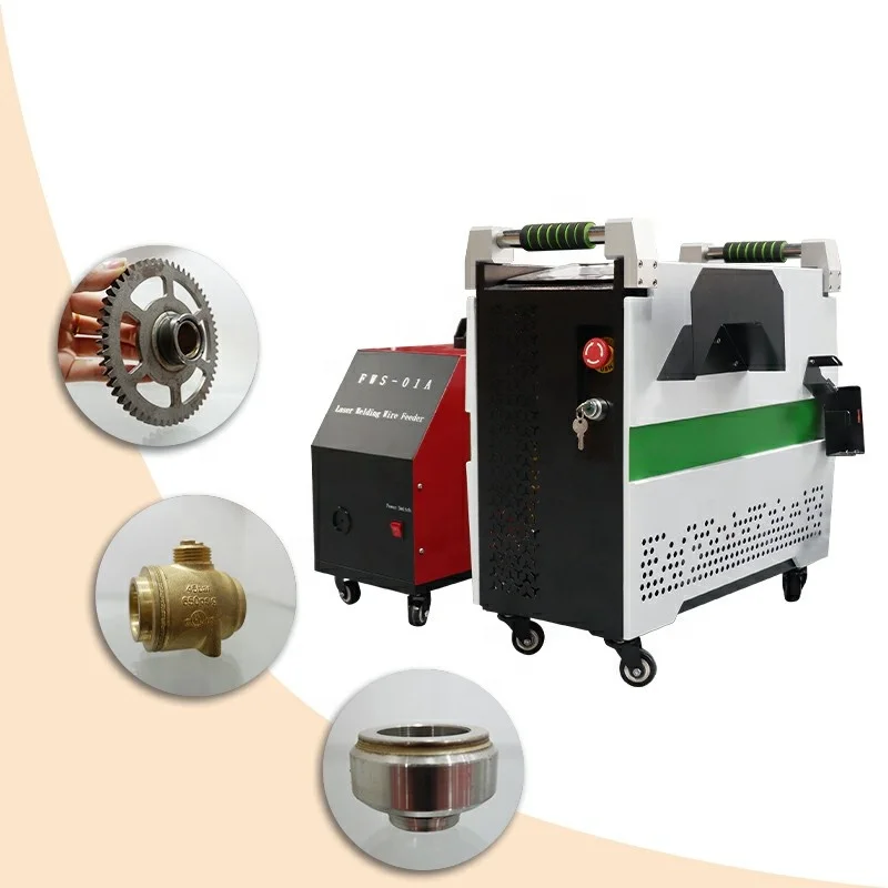 Convenient 1500 watt air cooled laser welding machine stainless steel cutting rust cleaning laser welder machine
