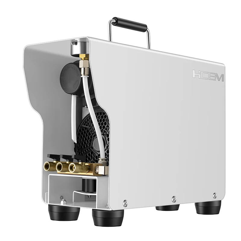 HCEM Portable Pond Aeration System HC750XM-CAB 1hp Low Noise Piston Aeration Pump for 3 Acre Lake Aeration