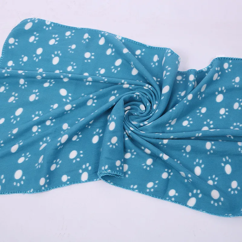 Cozy Paw Printed Cheshire Cat Dog pet Rats Sleep Mat Pad Bed Cover Blanket for Small Animals