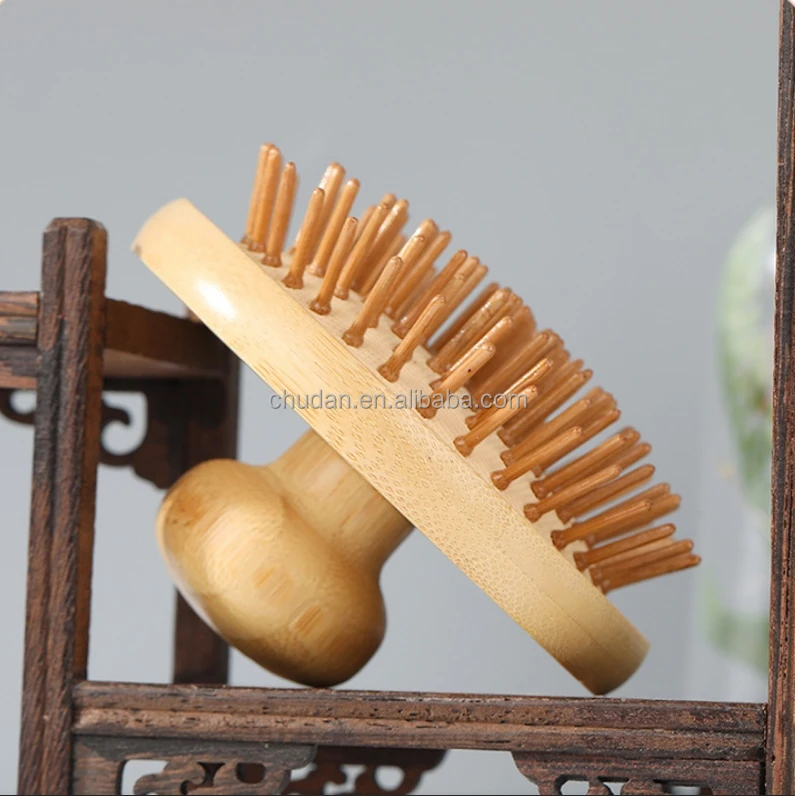 Bamboo wooden comb girls long hair can be used comb home hair comb