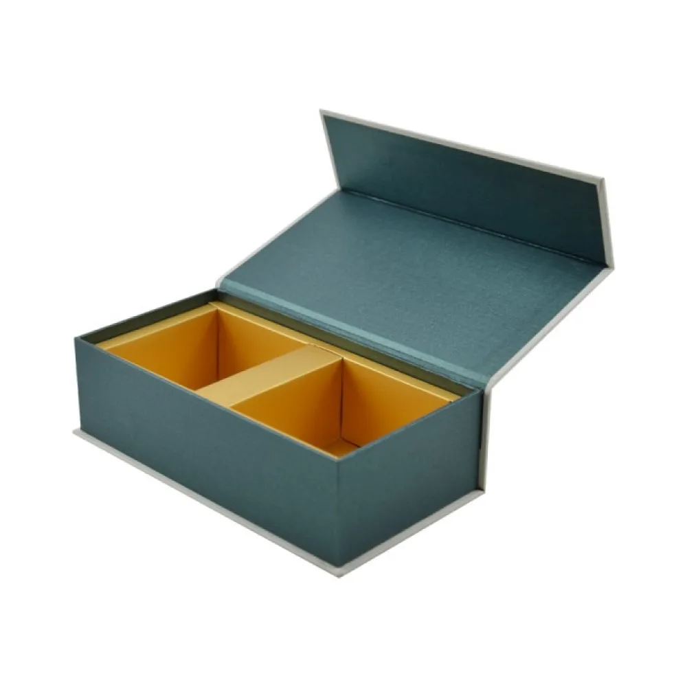 Luxury Square Chipboard Paper Magnetic Closure Gift Box For Custom soap packaging