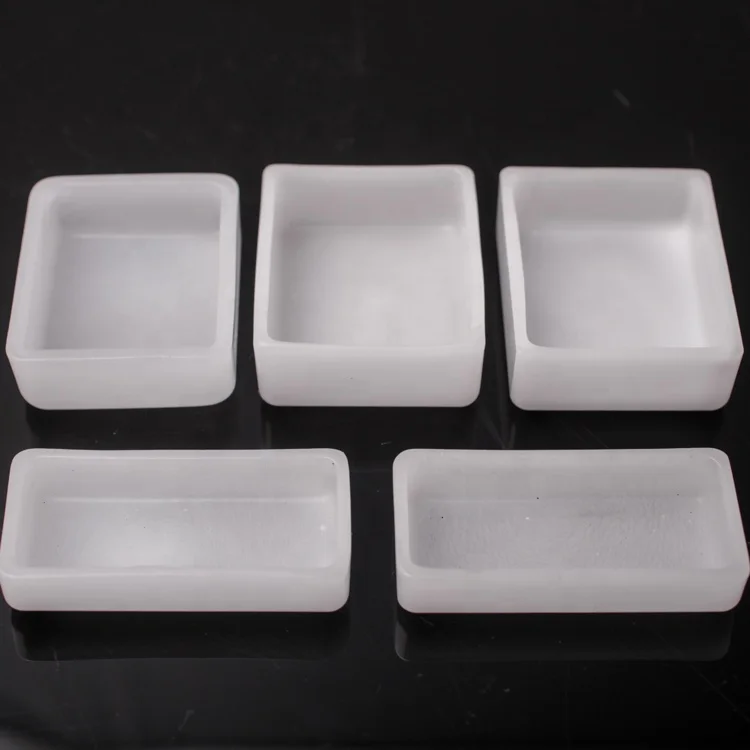 SUCCESS Opaque Quartz Crucible Milky White Glass Petri Dish Crisol De Silice