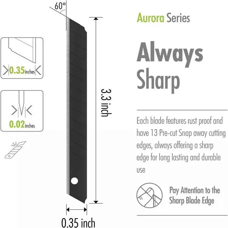 Retractable Blades Art Knives Crafts Cutting Blade Utility Knife Mini Cutter