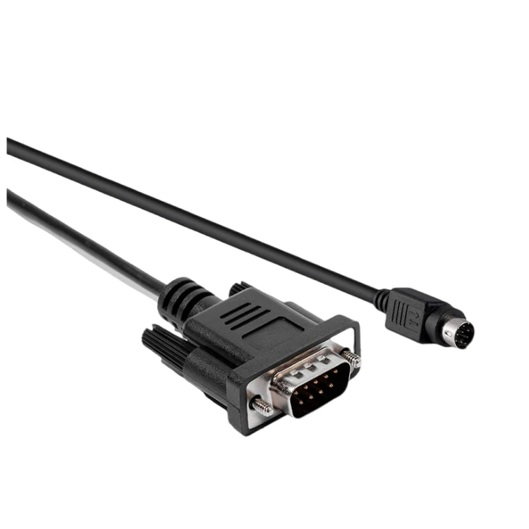 Custom DB9 Male to Mini Din 8pin RS232 Signal Switching Cable