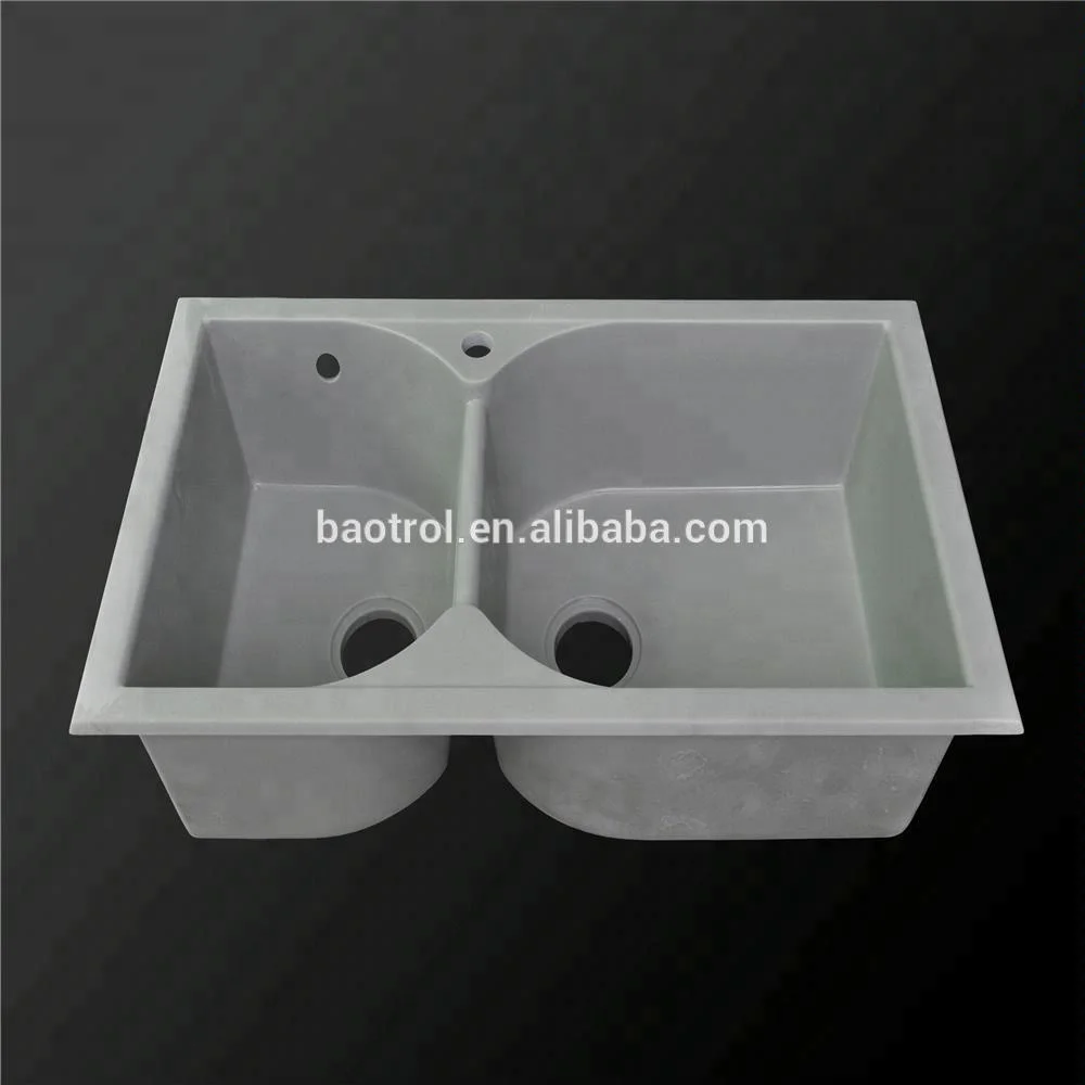 Artifical granite kitchen sink black quartz single bowl sink