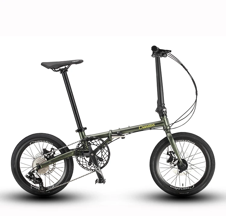 2021 New Arrival Multifunction High-Quality 16 Inch 9 Speed Folding Bicycle