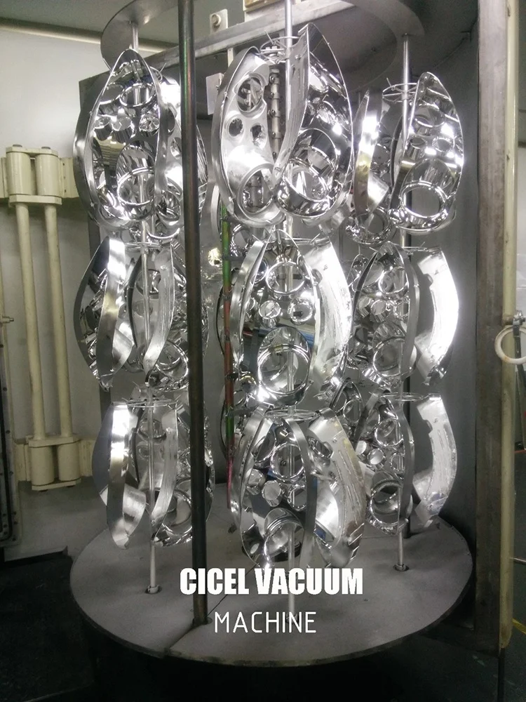 CICEL Car Headlights Reflector Aluminum PVD Vacuum Chrome Coating Machine