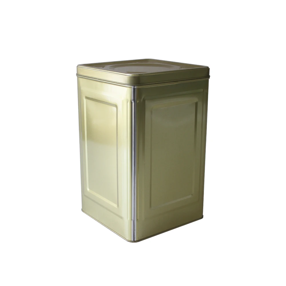 
China factory can be customized with high quality 18L square tin oil can 