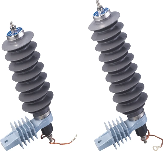 HOGN New Designed YH10W YH5W High VoltageYH5W Polymeric Housed Metal-oxide Surge Arrester 3kV 15kV 24kV 33kV