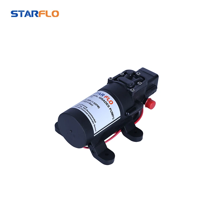 STARFLO 70PSI high pressure small electric agricultural water spray pump 12V dc mini battery powered sprayer pump for pesticide