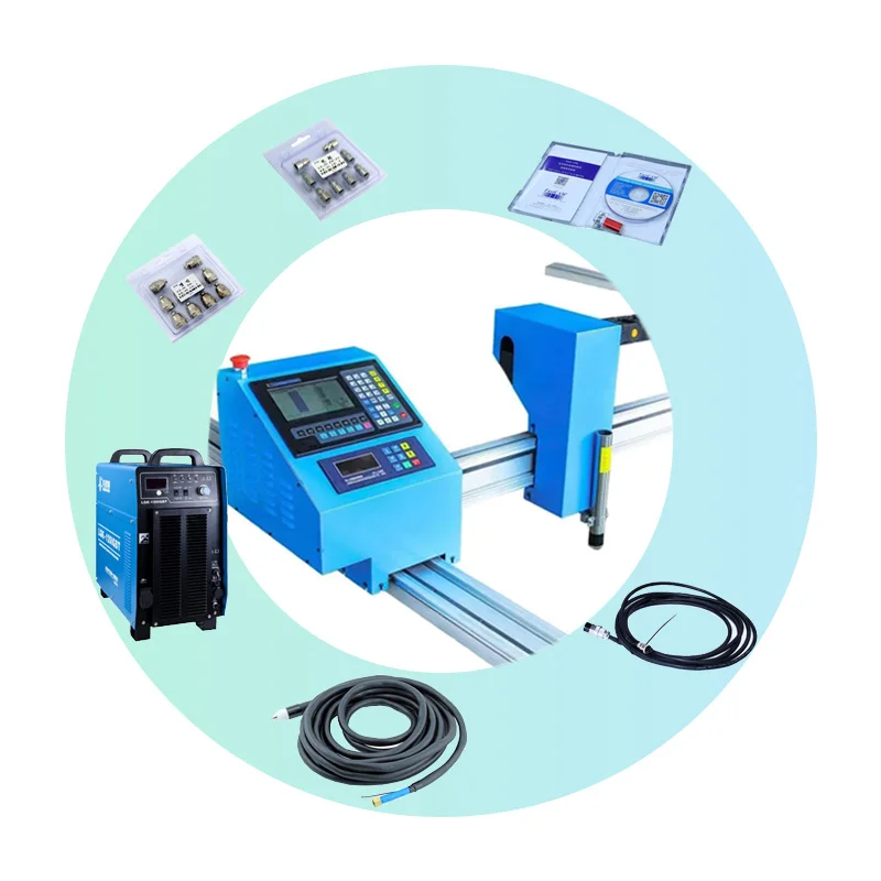 Portable Gantry CNC Plasma Metal Cutting Machine Small Light Gantry CNC Cutting Machine