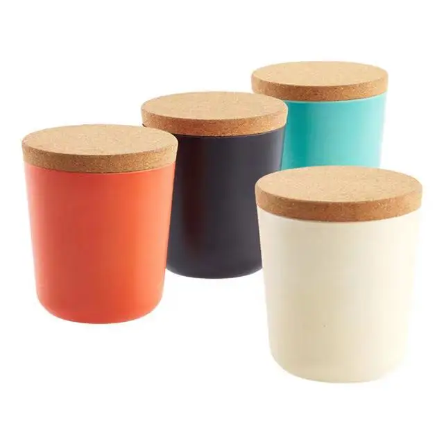 Factory Profesional in custom Customized Soft Wood Cork Lid For Glass Bottles candle cups lids candle jar lids