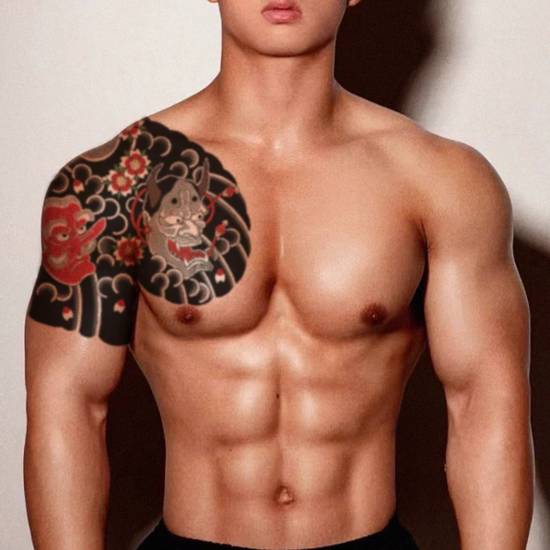 CJ Hot Selling Disposable Temporary Waterproof Fashion Sexy Girls Flower Butterfly Body Art Tattoo Stickers For Woman and Man