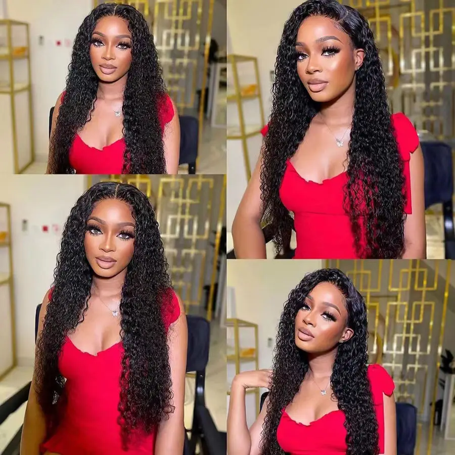 13x6 hd human hair lace front wig,preplucked human hair and bleach knots, raw hair wigs hd lace frontal wigs for small heads