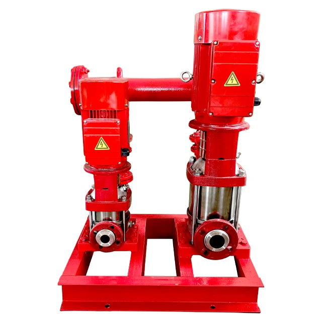 Electric  Fire-fighting single stage multistage  underground centrifugal water pump system one pump standby