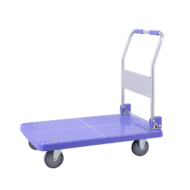 New Hotsale Plastic Folding Platform Hand Trolley Heavy Duty Platform Work Trolley