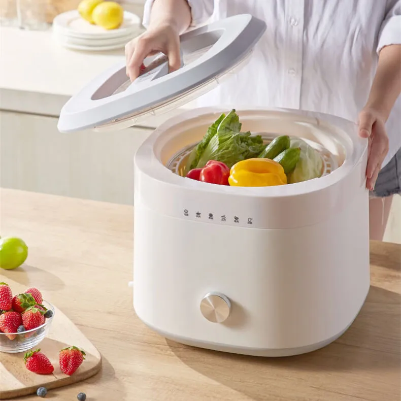 2023 Newest Home Use Meat Washer Ozone Vegetable and Fruit Sterilizer Cleaner Washer for Health