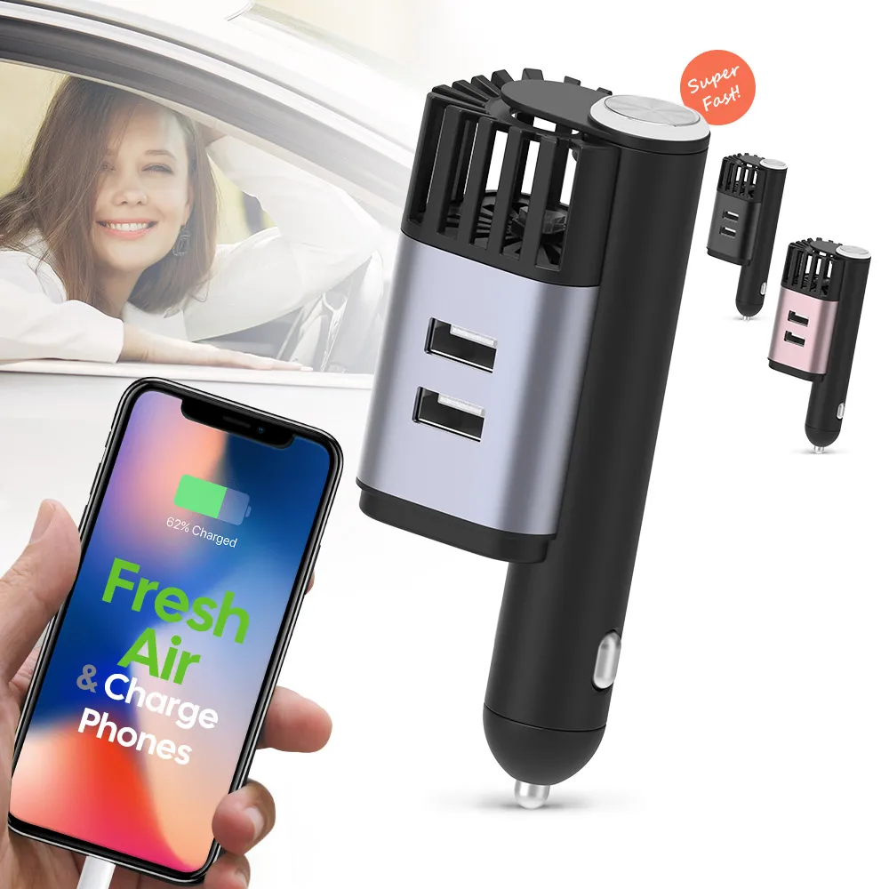 Новинка от Amazon многофункциональное зарядное устройство для мобильного телефона комбинированный очиститель воздуха с отрицательными ионами