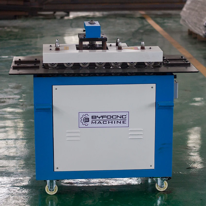 hvat duct air ventilation sheet metal lock roll forming making machine lock edge closing machine