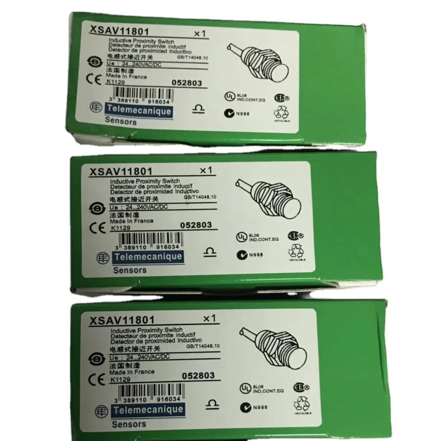 100% новый XSAV11801 двухпроводная 24V переменного тока регулятор скорости вращения постоянного XSA-V11801 Индуктивный бесконтактный датчик для