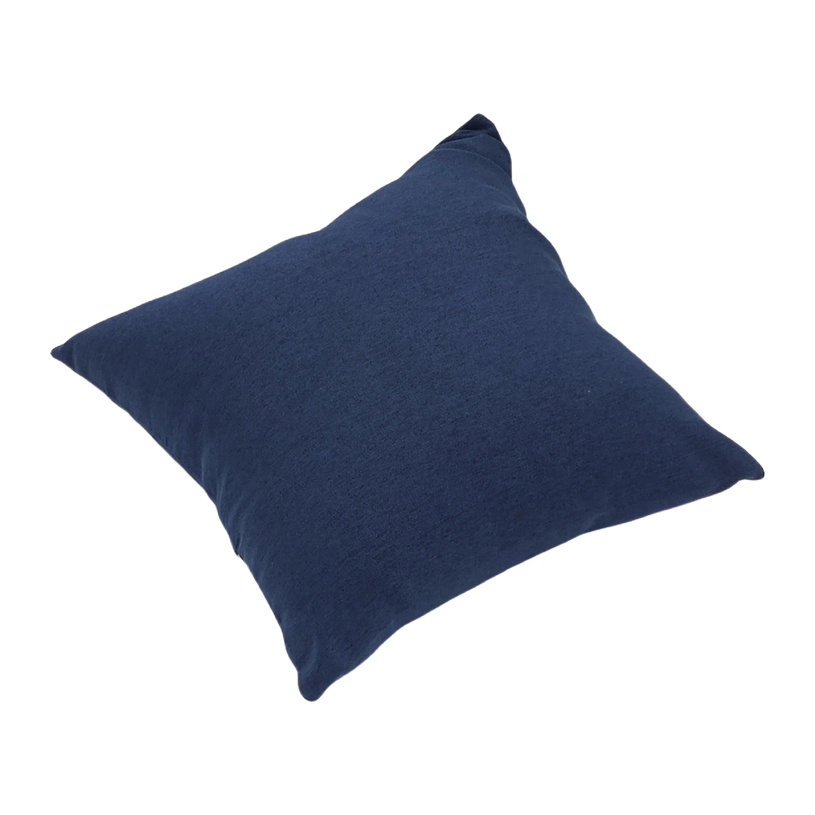 Hot Selling Home Decor Combination Series Dark Blue Flax Throw Pillows Square Shape Backrest Sofa Cushion Hotel Bed Pillows