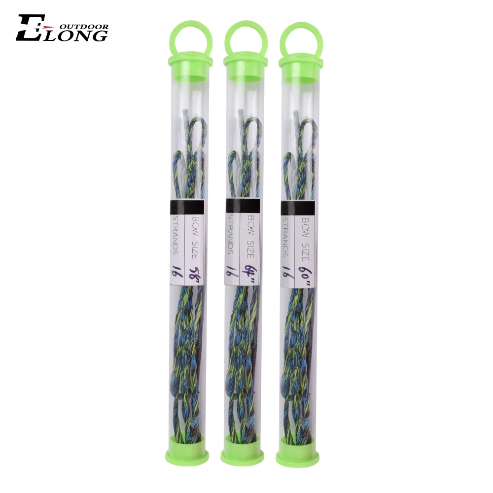 High Quality Customized Bowstring 12/14/16 Strands HMPE Material Archery Recurve Bow String