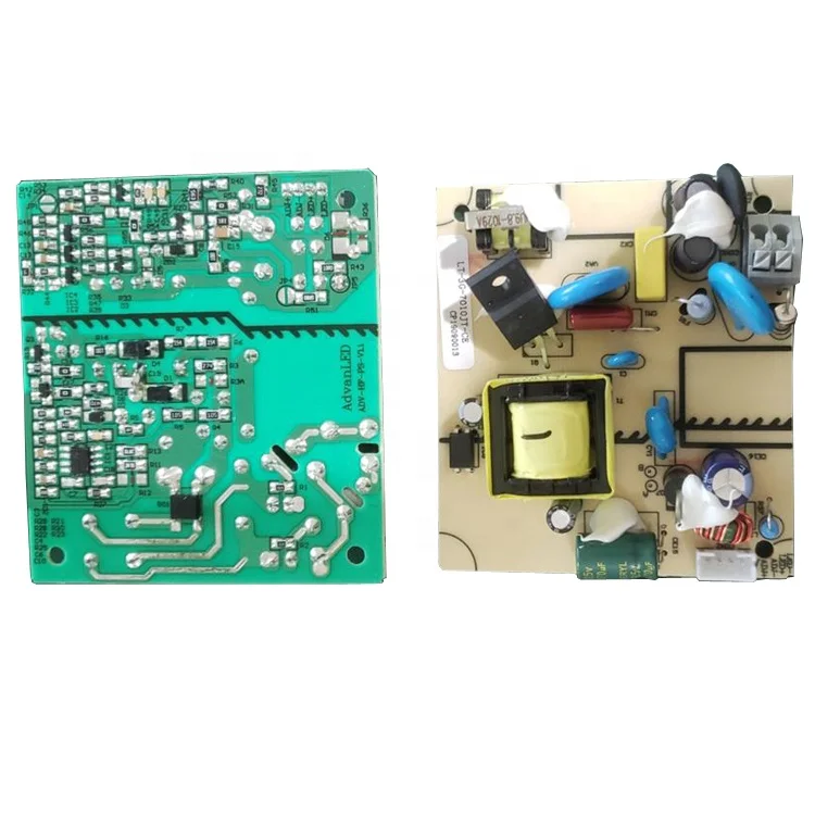 3 years warranty high market red green yellow 72X65mm square shape LED traffic light power supplier adaptor drivers