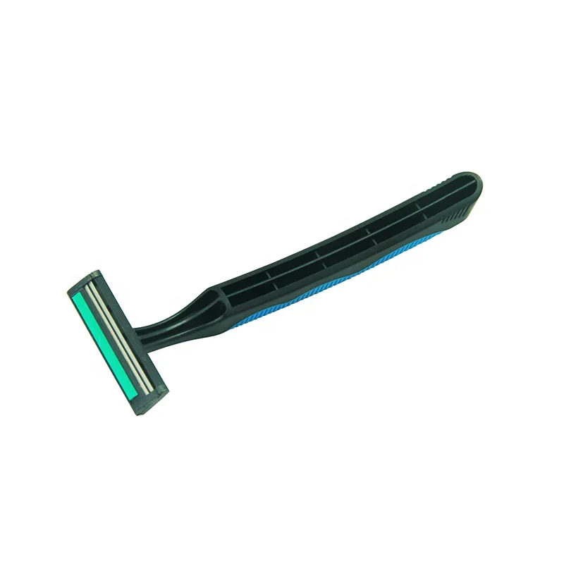 PearlMax Disposable Razor High Quality Fixed Head Razor with Lubricating Strip Plastic Handle Shaving 2 Blade Razor Factory
