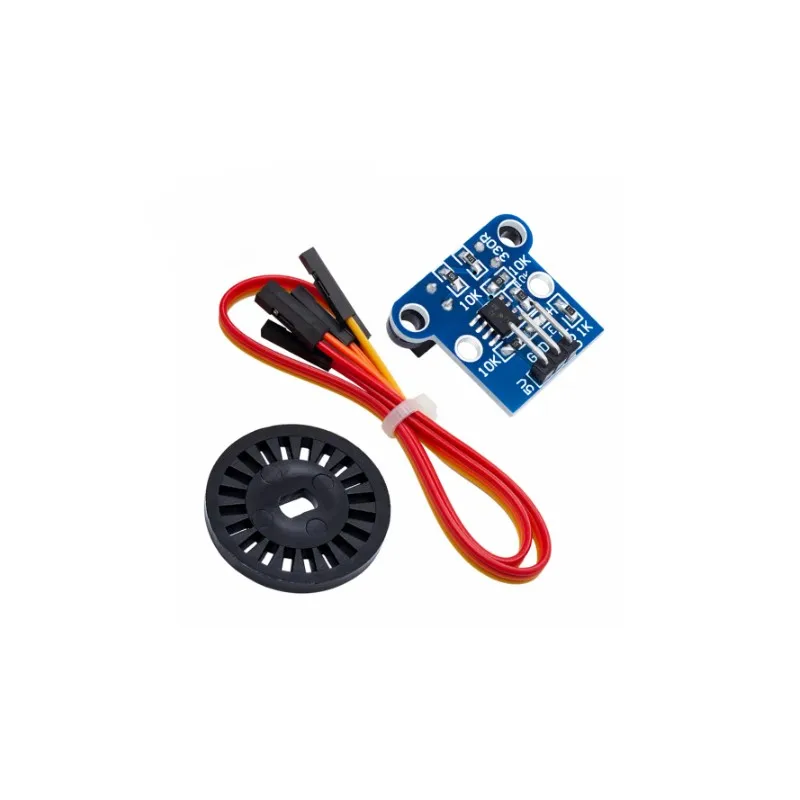 HC-020K Double Speed Measuring Sensor Module with Photoelectric Encoders Kit top For arduino
