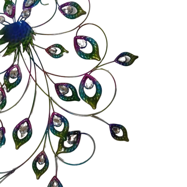 
Metal Wall Decor of Peacock Metal Metal Home Decor IRON 