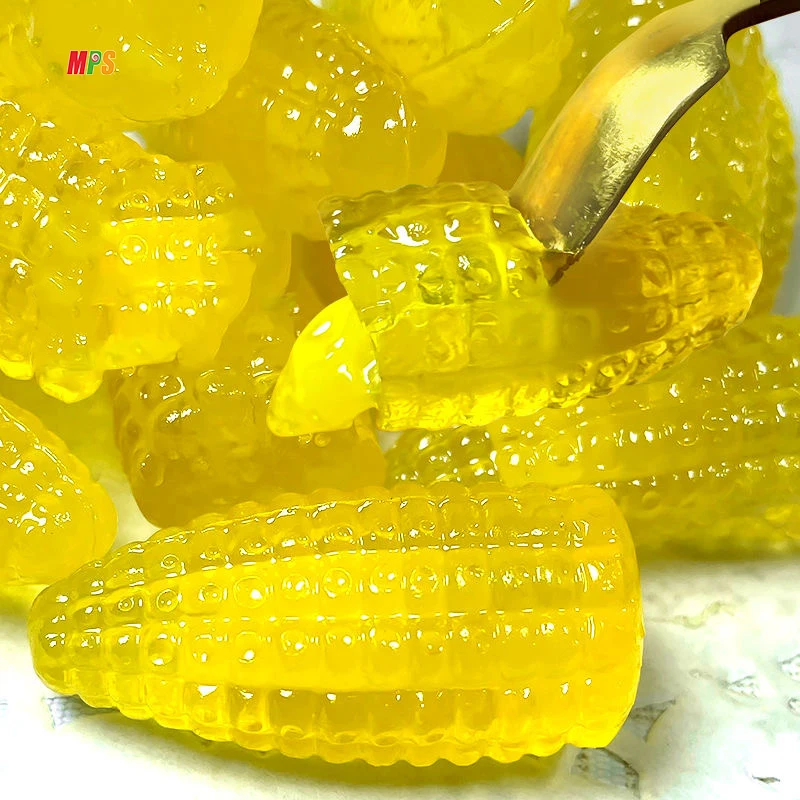 Оптовая Продажа оптовая продажа Vegan 4d жевательные мягкие конфеты кукурузное желе мармеладное варенье сладости