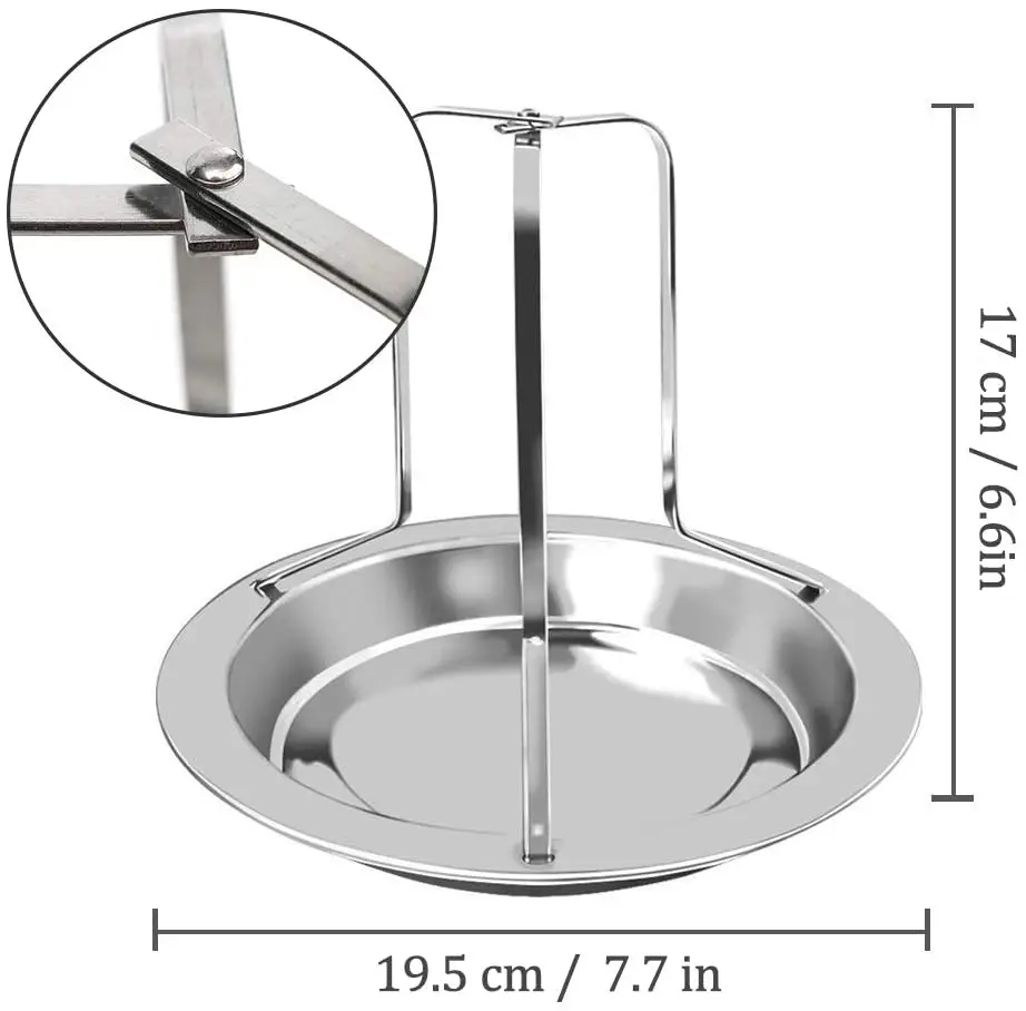 Rack Stand Chicken Holder Folding Vertical Roaster Chicken BBQ Tools BBQ Grill Accessories Chicken Roaster bbq smoker