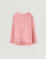 Lady Casual Cloth  Knitwear High Neck Jumper Women Pullover Sweaters custom knit sweater