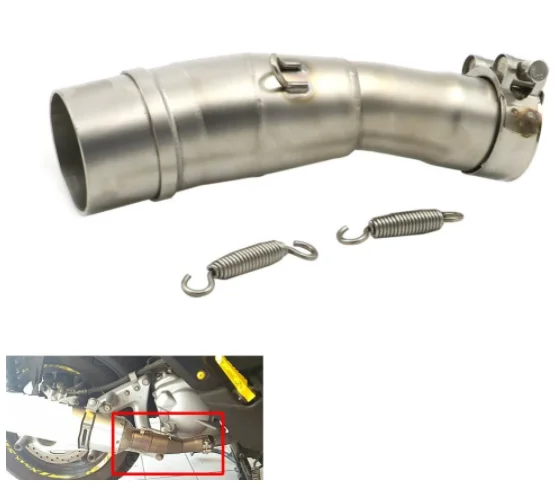 
motorcycle exhaust system Motorcycle Modified slip on Exhaust Pipe For Yamaha XMAX X-MAX 250 300 400 XMAX250 2017 2018 17-18 