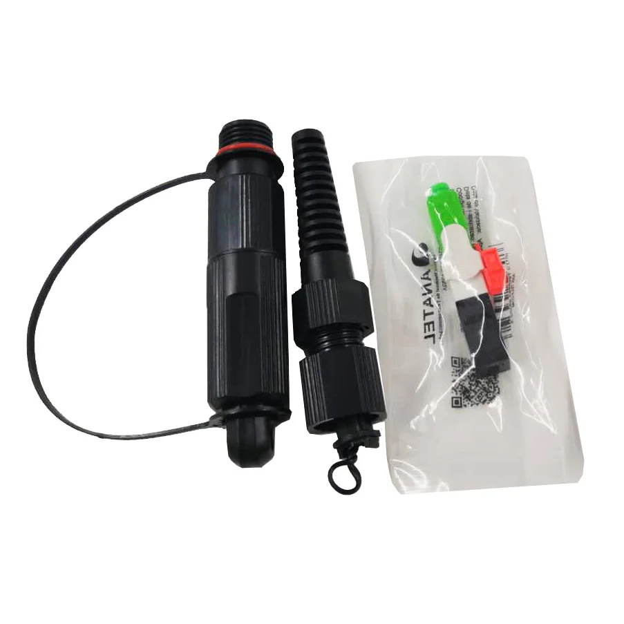 Outdoor Waterproof Telefonica V1VO Mini SC Fast Connector Compatible Hua wei or Coring OptiTap BBU RRU FTTX Solutions ESC250D