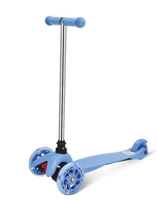 2024 Best-Selling Safety Design Cheap Foldable Kids Kick Scooter 3 Wheel lights foot Push Scooter