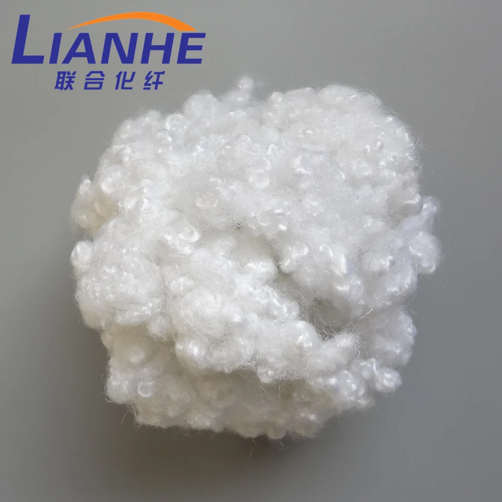 Regenerated grade silicon hollow fiber pillow stuffing polyester staple fiber