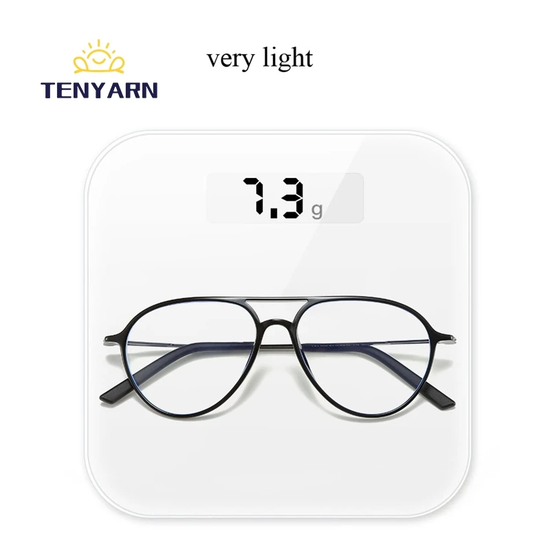 Tenyarn Wholesale Black Anti Blue Light Computer Glasses Ultralight Ultem Optical Eye Glasses Frame Eyeglasses Frames