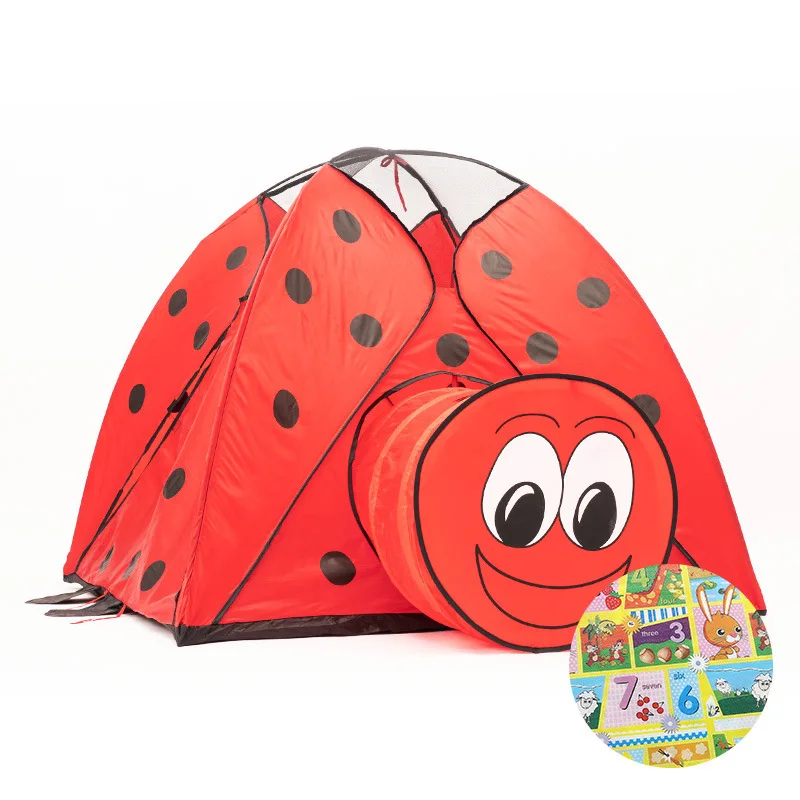 Folding big house ocean ball pool mini waterproof camping tent kids ultralight tent