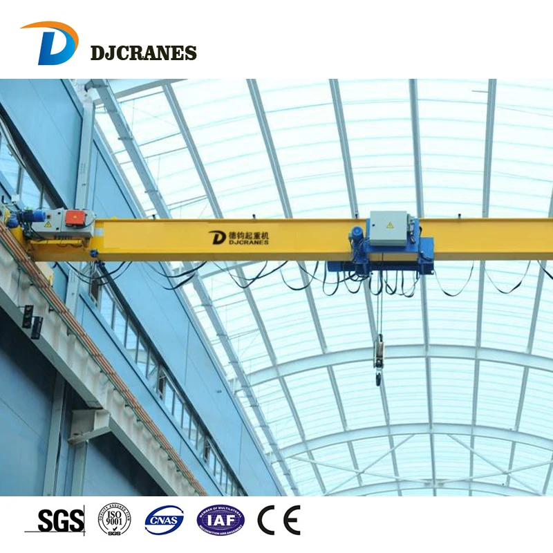 Customized 5 Ton Single Girder Pont Roulant With Motor Eot 10ton Singapore 16ton Traveling Overhead Crane