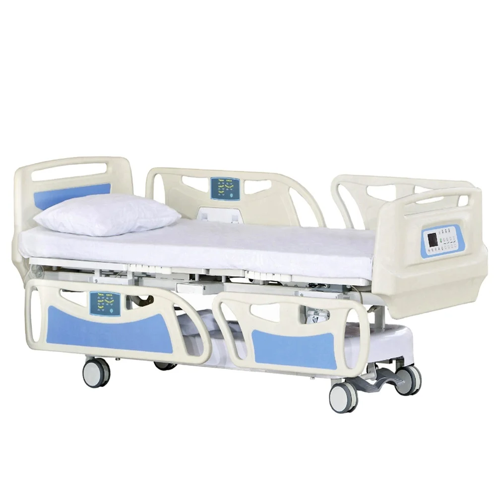 High quality electric five-function intensive care electric medical ICU bed