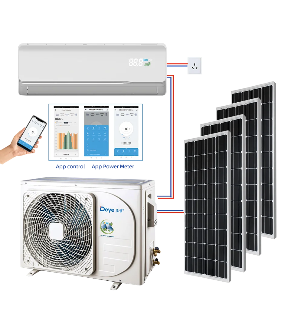 9000btu  12000btu 18000btu 24000 btu Air conditioning (split system)wall mounted inverter solar air conditioner