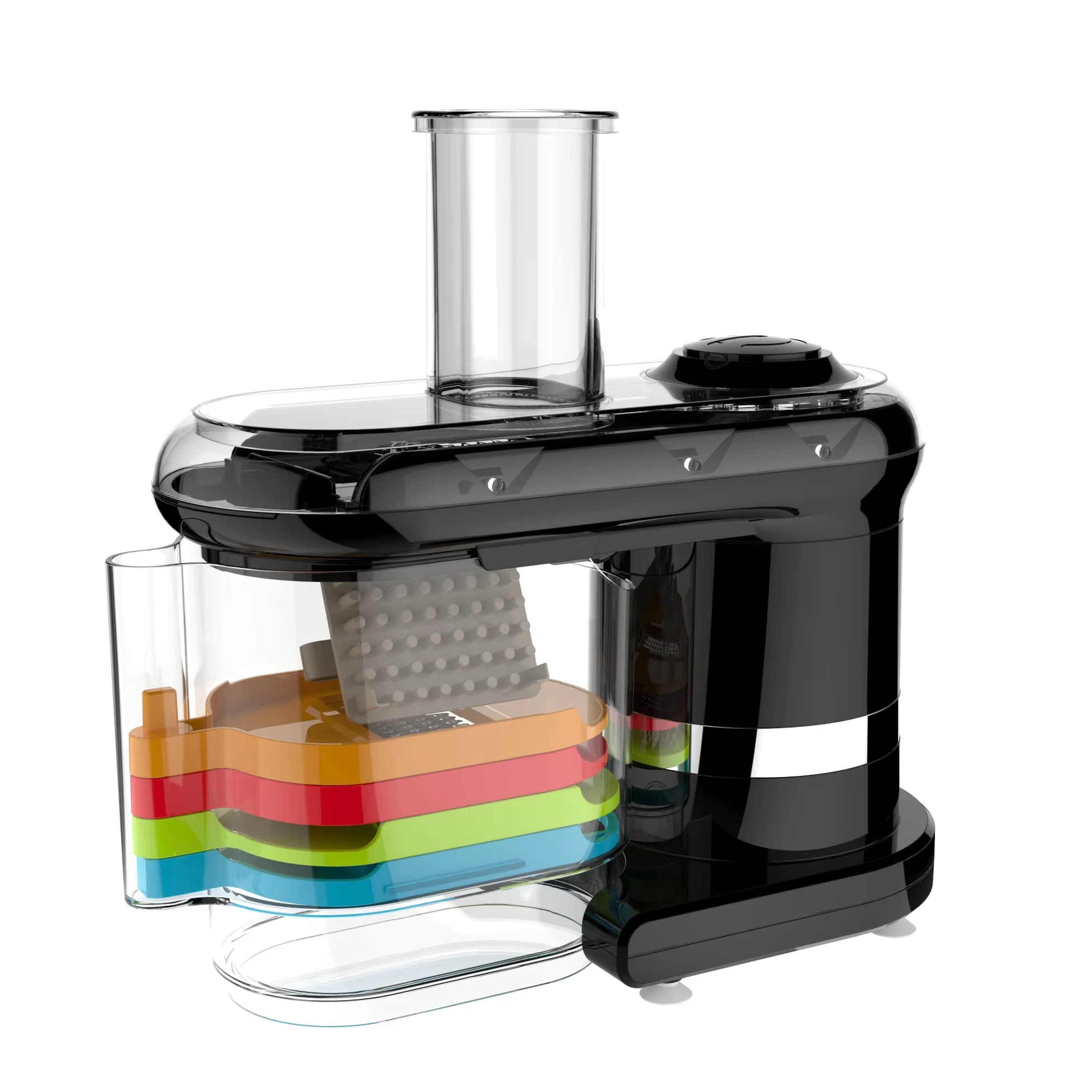 New Multi-purpose Vegetable Slicer Vegetable Chopper Food Processor With Different Blades For Kitchen Use