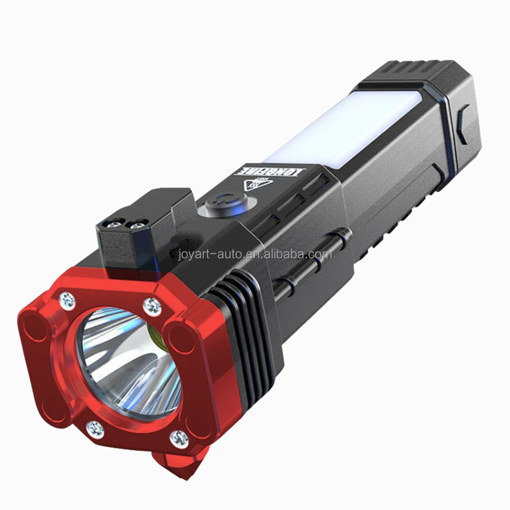 Hot Selling Products 2024 Repair Magnet Charging Power Work Light Seatbelt Cutter Window Glass Breaker