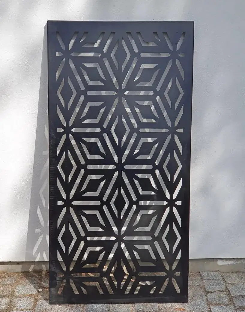 Corten стальная лазерная резка комнатный и наружный разделитель комнаты экран Наружные настенные панели для