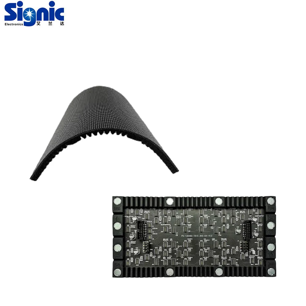 Signic Indoor SMD1010 256*128mm P2mm small flexible mini led video wall screen display Advertising Led Display Screen