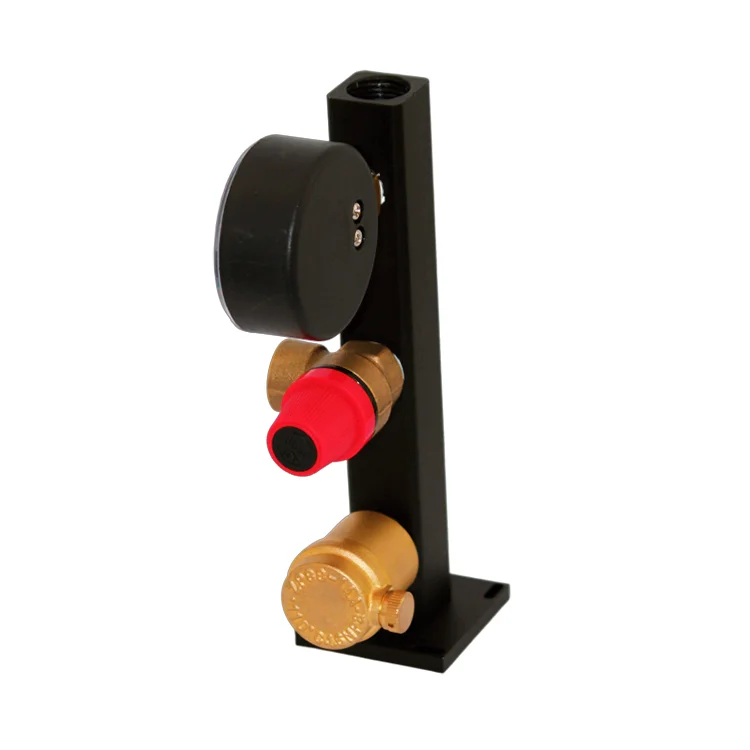 Customized supplier thermostatic radiator  pressure reducing and exhaust angle automatic hydraulic pressure regulating valve