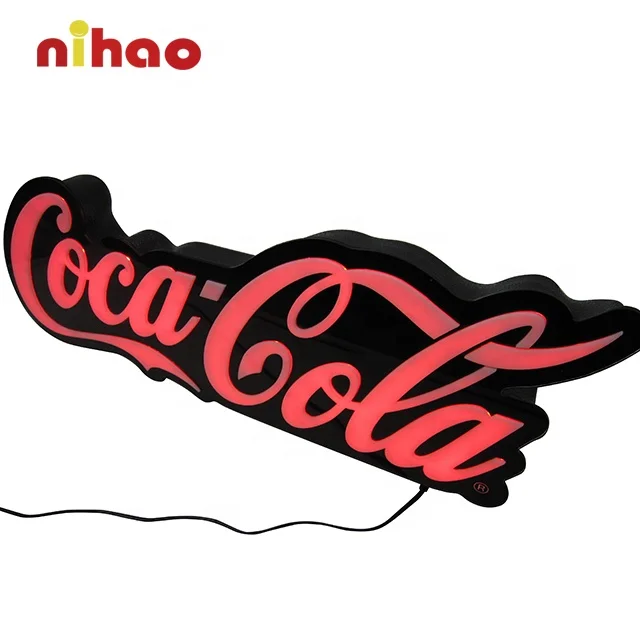 Неоновая светодиодная световая вывеска NIHAO для улицы и помещения на заказ, рекламная доска с логотипом для бара, ресторана